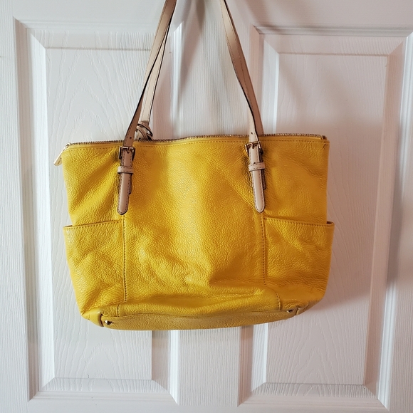 Y2k Michael Kors Yellow Purse - Picture 4 of 7